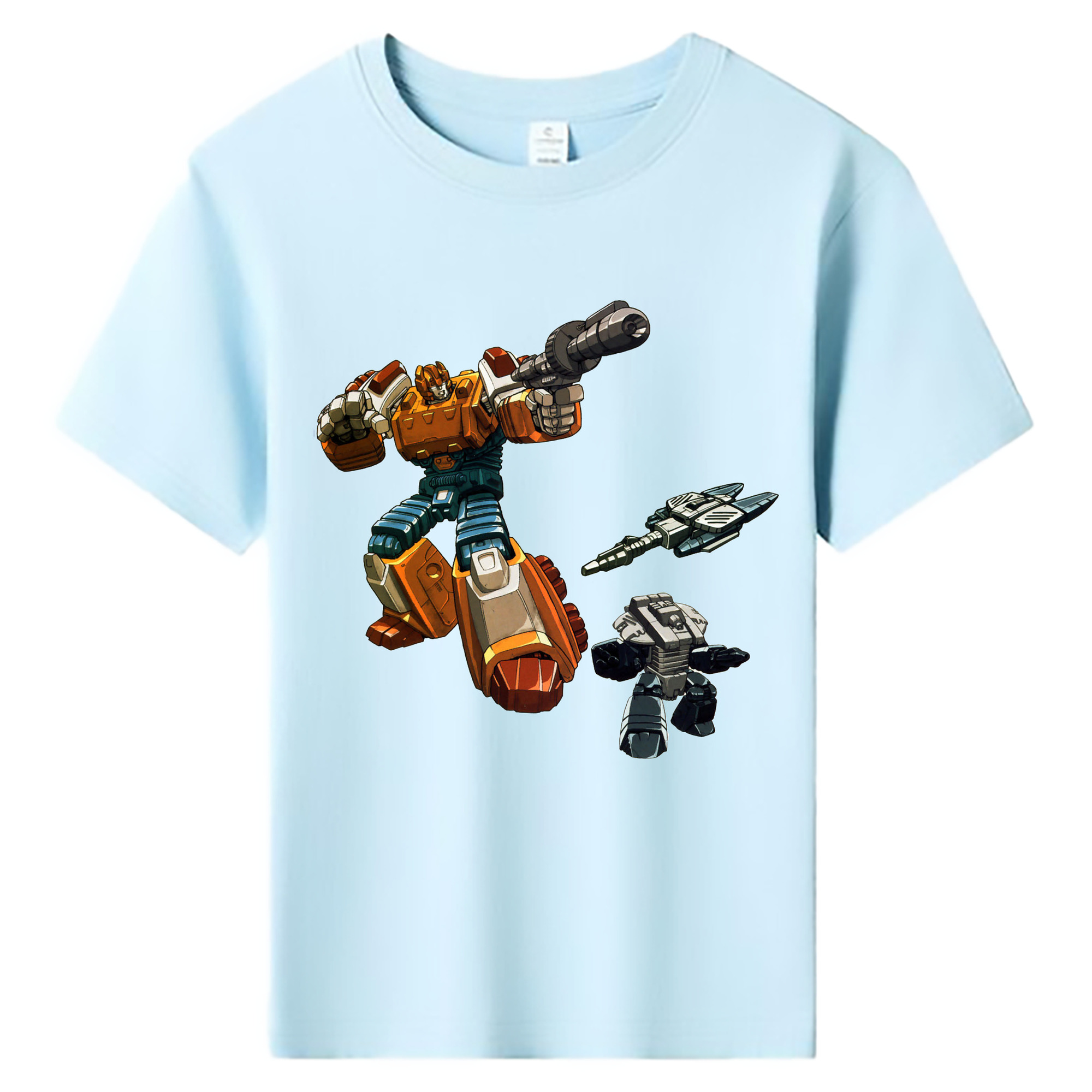 （画像用）  綿100％キッズTシャツ（フロントプリント）